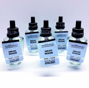 Bath & Body Works ENDLESS WEEKEND Wallflowers Home Fragrance Refill, 0.8 oz(5pcs